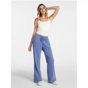 NWT Cotton Mineral-Washed Jersey Flared Pants, 31" Inseam size: L (12-14)